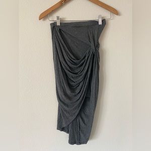 Cute body con knotted skirt